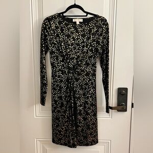 Michael Michael Kors Star Print Twist Front Dress